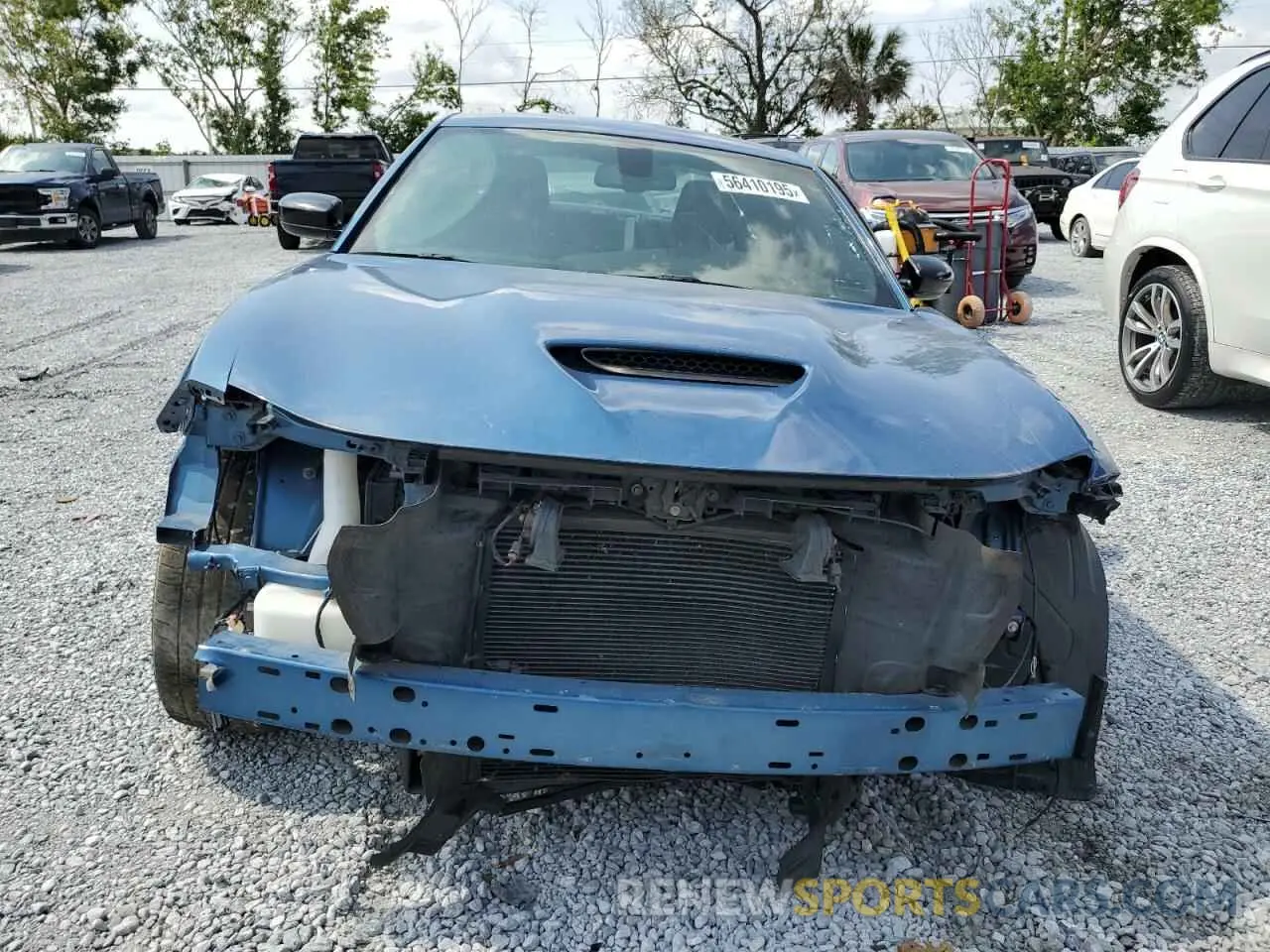5 fotografías del automóvil dañado 2C3CDXHG9LH190722 DODGE CHARGER 2020
