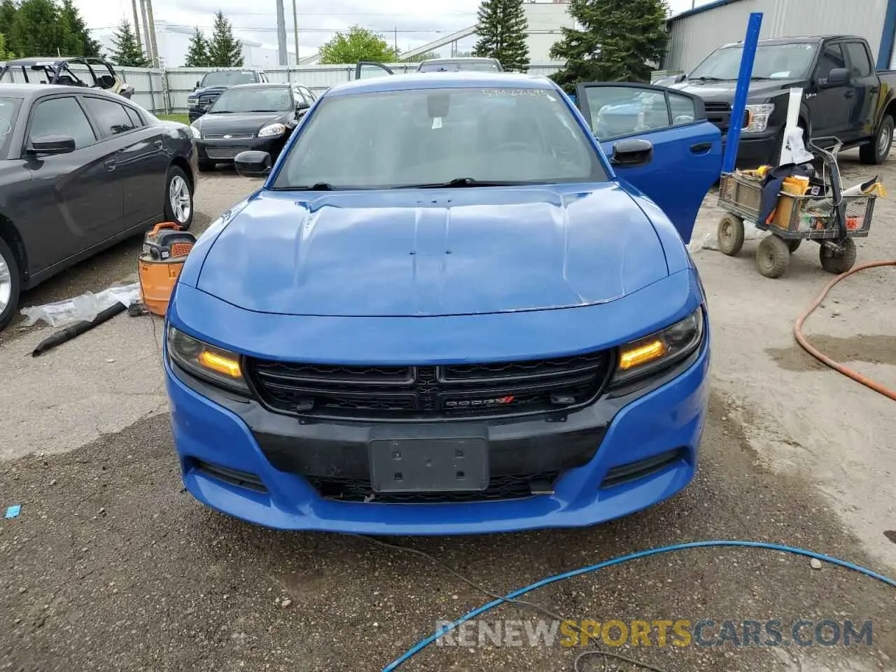 5 fotografías del automóvil dañado 2C3CDXKT0LH186791 DODGE CHARGER 2020