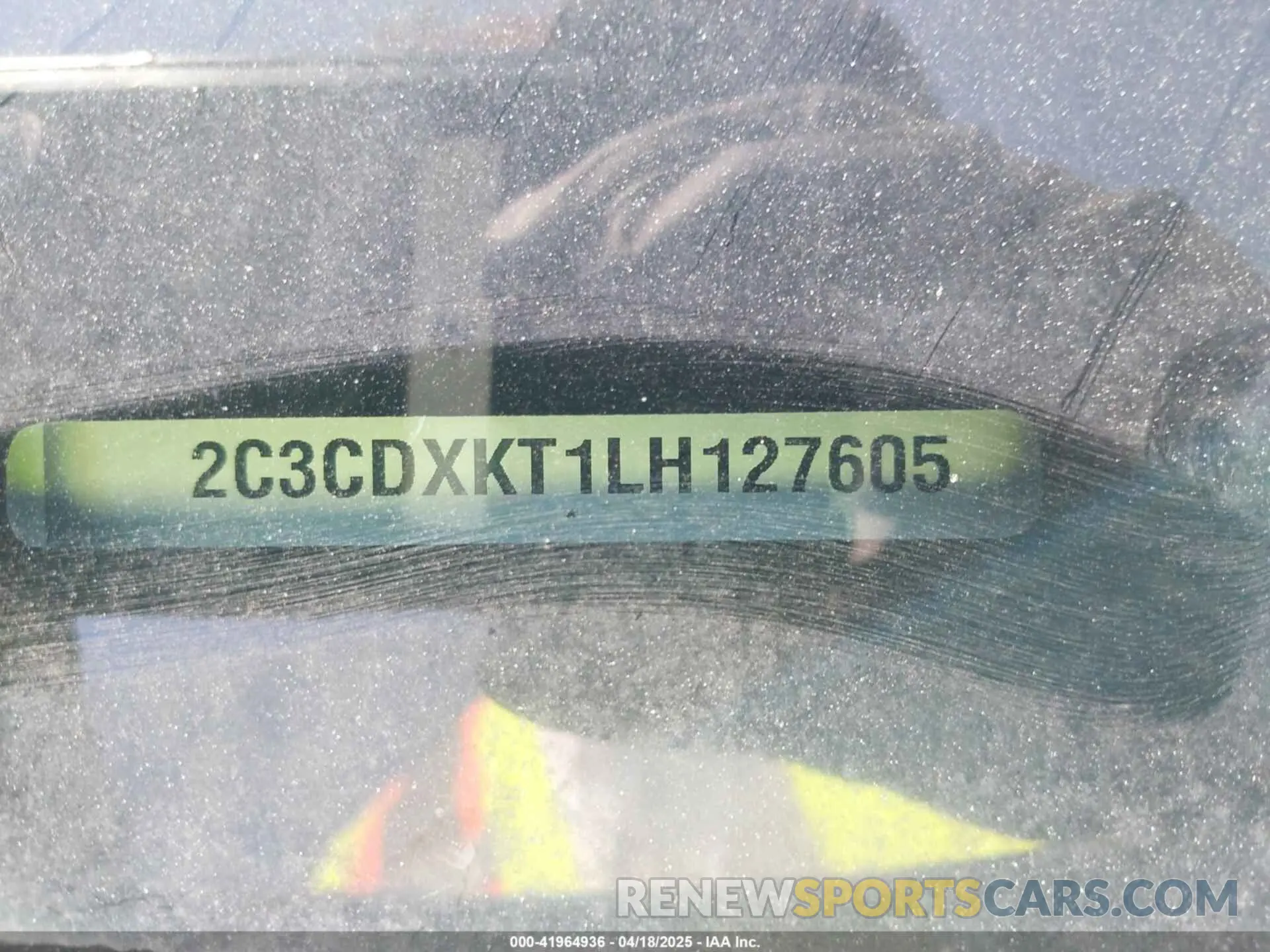 9 fotografías del automóvil dañado 2C3CDXKT1LH127605 DODGE CHARGER 2020