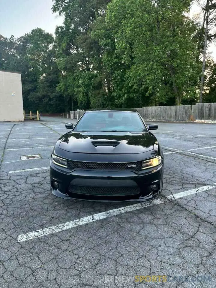 9 fotografías del automóvil dañado 2C3CDXAT2MH544668 DODGE CHARGER 2021