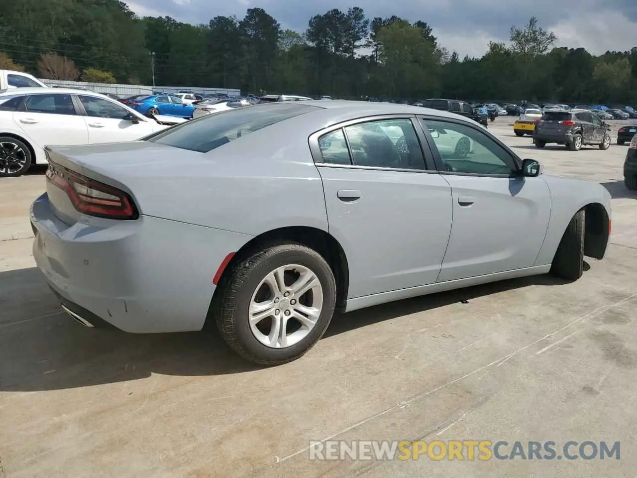 3 fotografías del automóvil dañado 2C3CDXBG0MH548512 DODGE CHARGER 2021