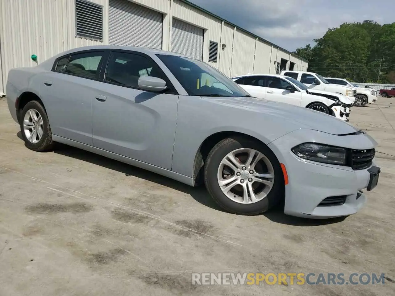 4 fotografías del automóvil dañado 2C3CDXBG0MH548512 DODGE CHARGER 2021