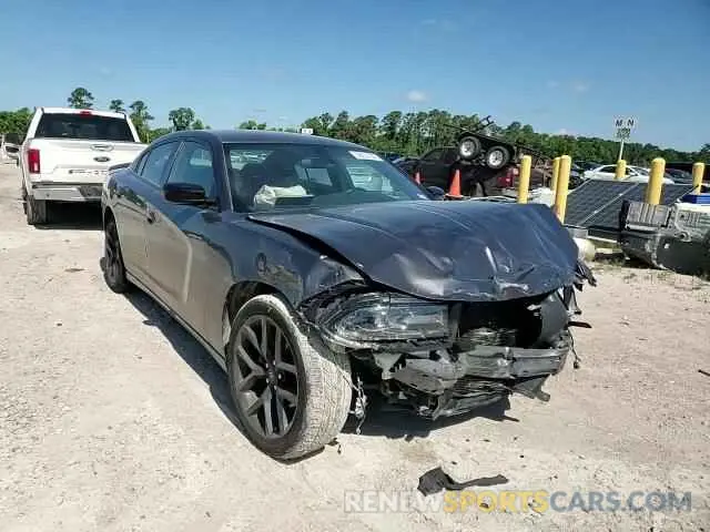13 fotografías del automóvil dañado 2C3CDXBG1MH644066 DODGE CHARGER 2021