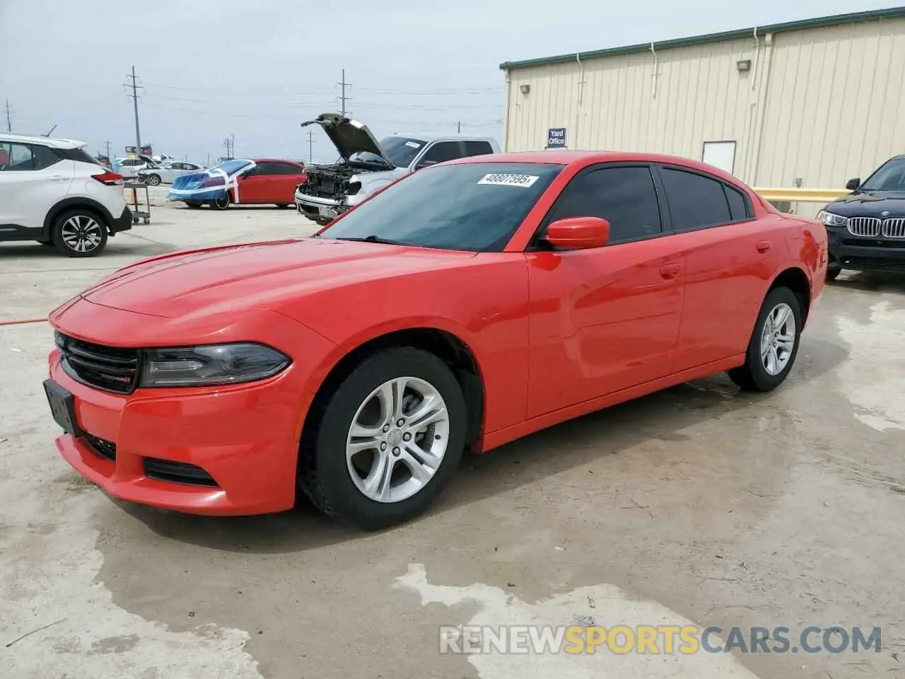 1 fotografías del automóvil dañado 2C3CDXBG2MH632492 DODGE CHARGER 2021