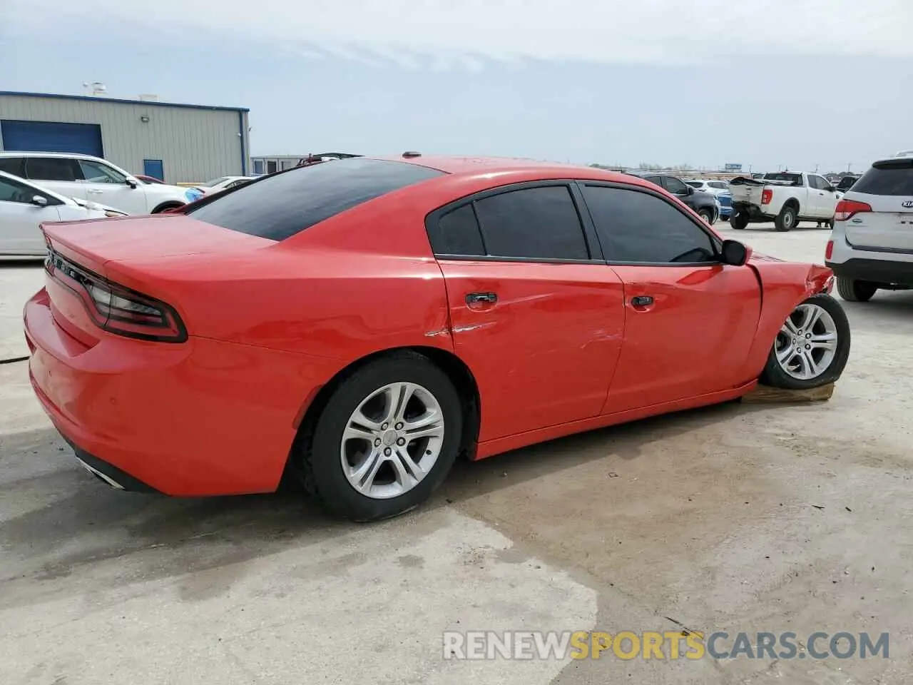 3 fotografías del automóvil dañado 2C3CDXBG2MH632492 DODGE CHARGER 2021