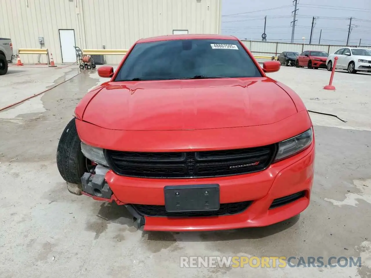 5 fotografías del automóvil dañado 2C3CDXBG2MH632492 DODGE CHARGER 2021