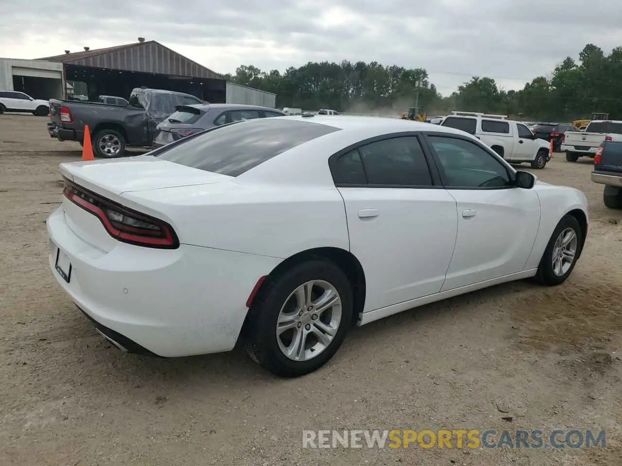 3 fotografías del automóvil dañado 2C3CDXBG2MH639118 DODGE CHARGER 2021