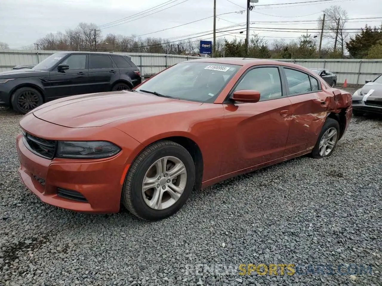 1 fotografías del automóvil dañado 2C3CDXBG3MH548228 DODGE CHARGER 2021