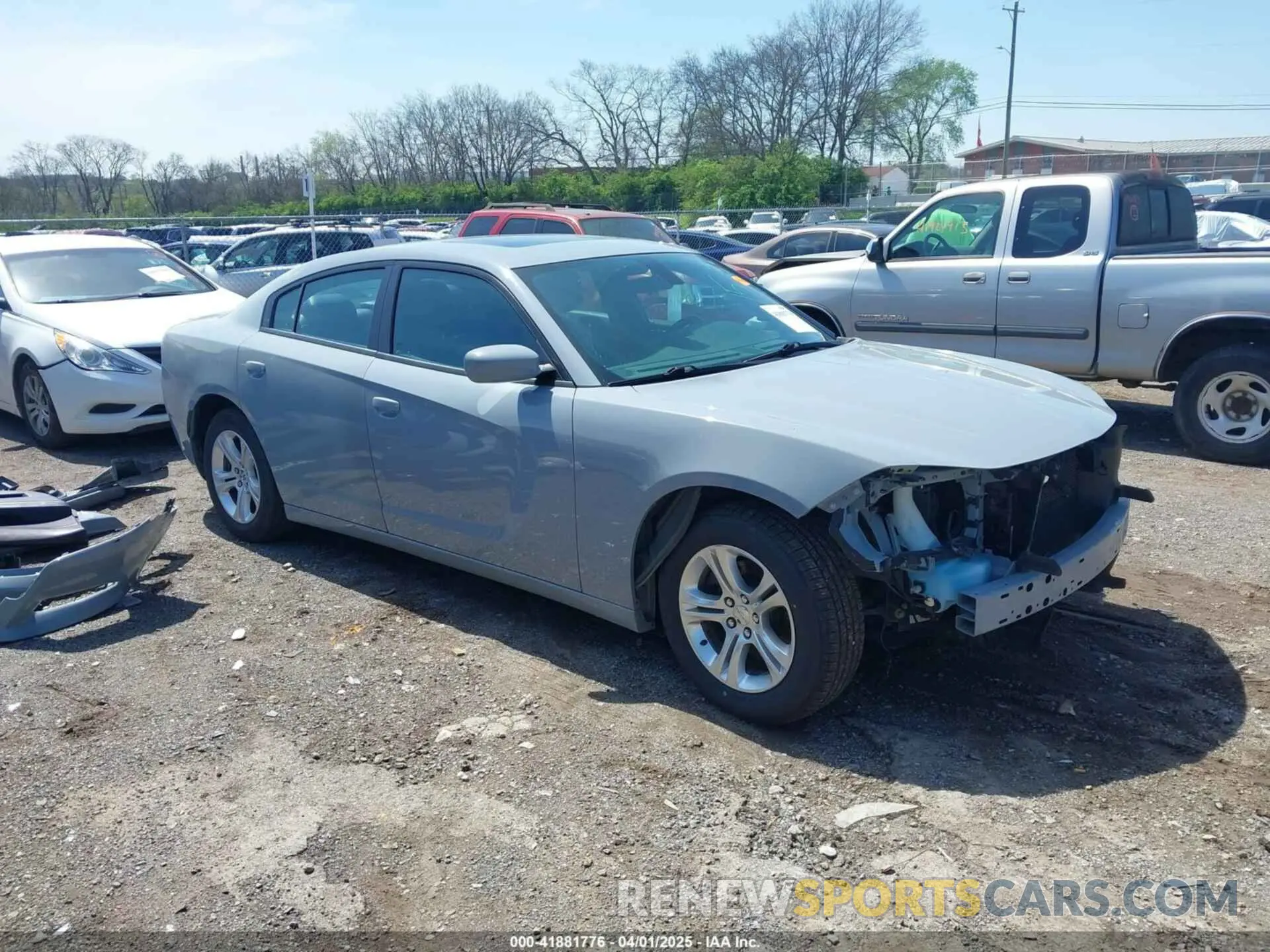 1 fotografías del automóvil dañado 2C3CDXBG3MH548472 DODGE CHARGER 2021