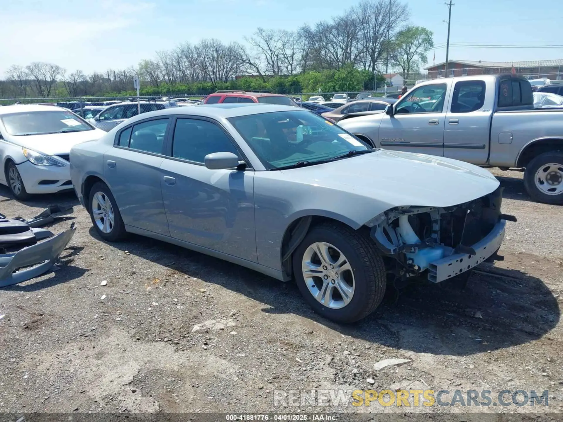 14 fotografías del automóvil dañado 2C3CDXBG3MH548472 DODGE CHARGER 2021