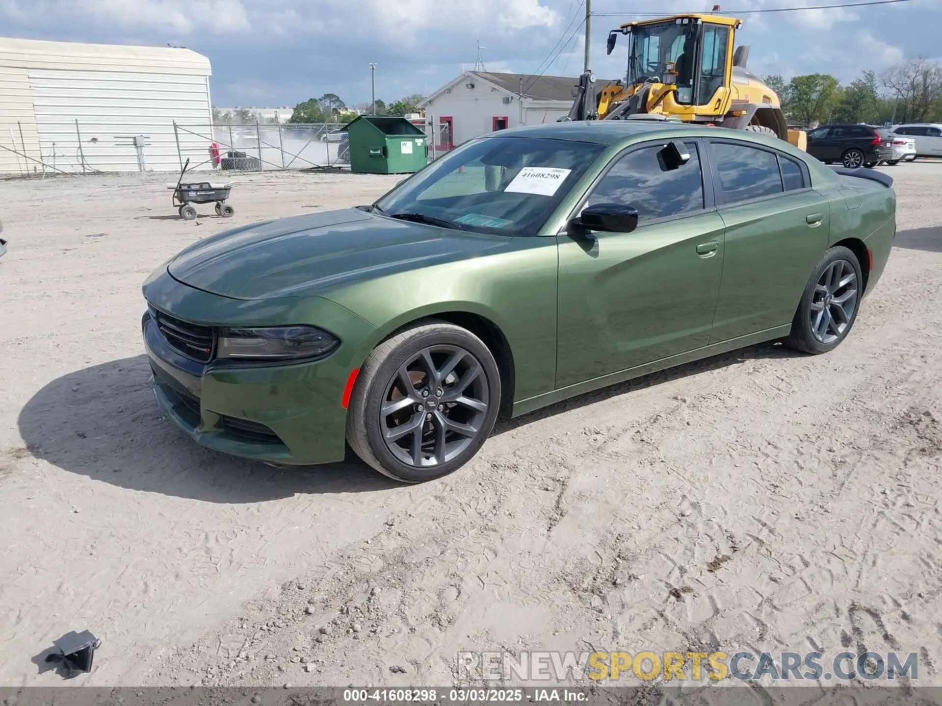 2 fotografías del automóvil dañado 2C3CDXBG3MH633473 DODGE CHARGER 2021