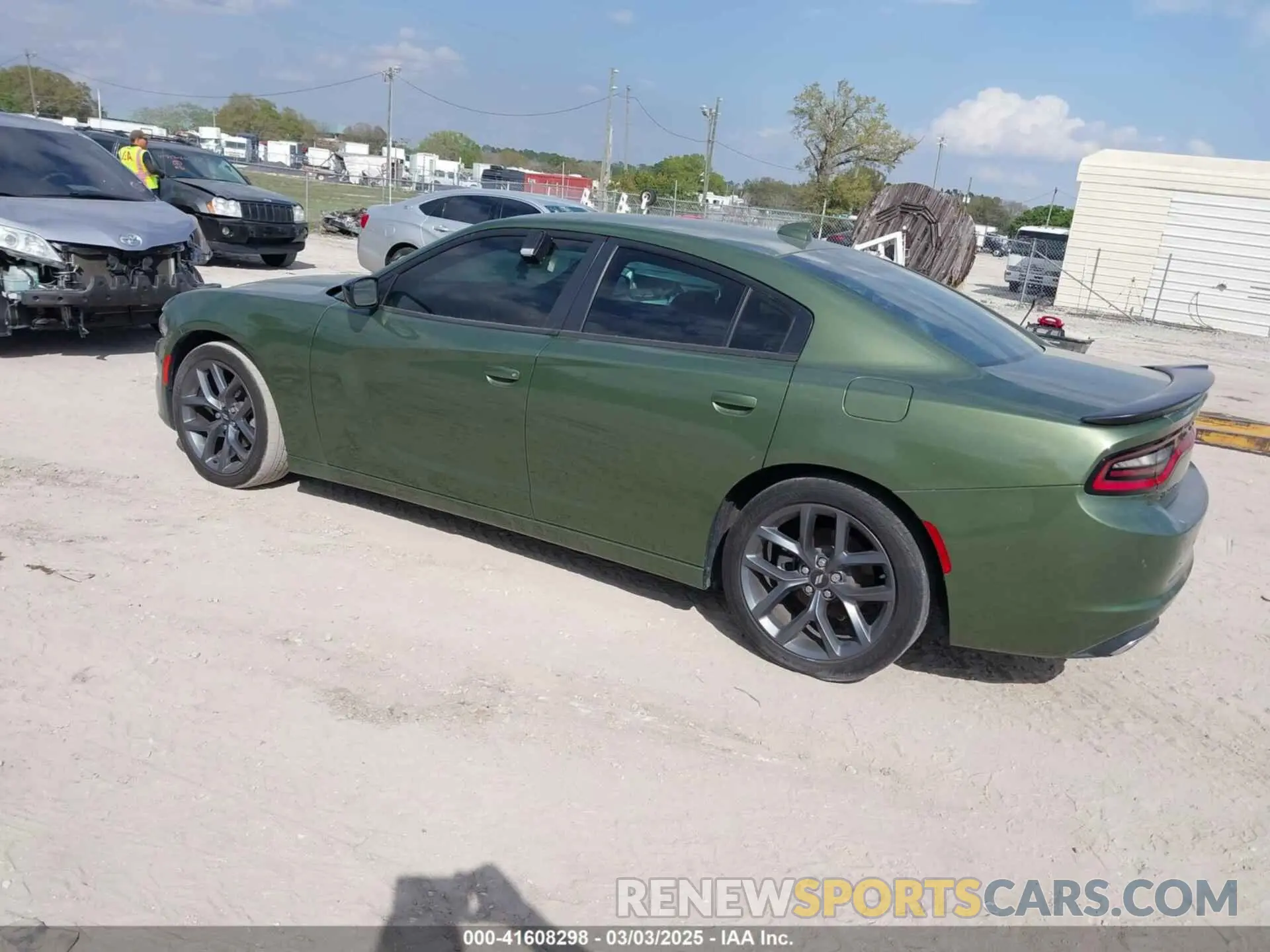 3 fotografías del automóvil dañado 2C3CDXBG3MH633473 DODGE CHARGER 2021