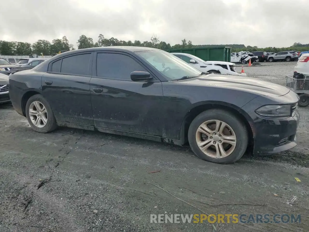 4 fotografías del automóvil dañado 2C3CDXBG4MH515075 DODGE CHARGER 2021
