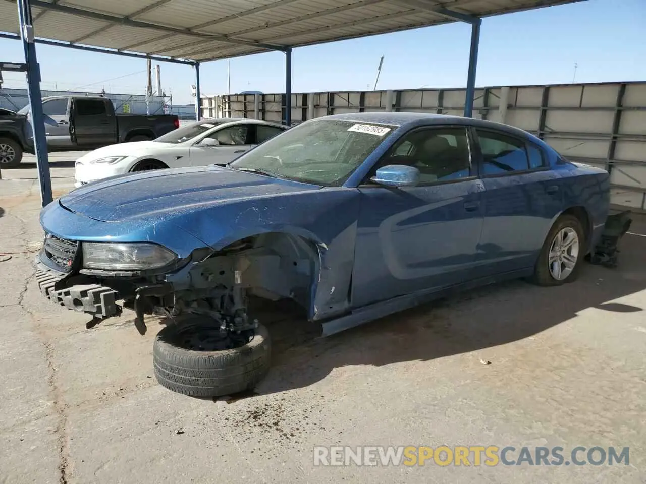 1 fotografías del automóvil dañado 2C3CDXBG4MH679698 DODGE CHARGER 2021