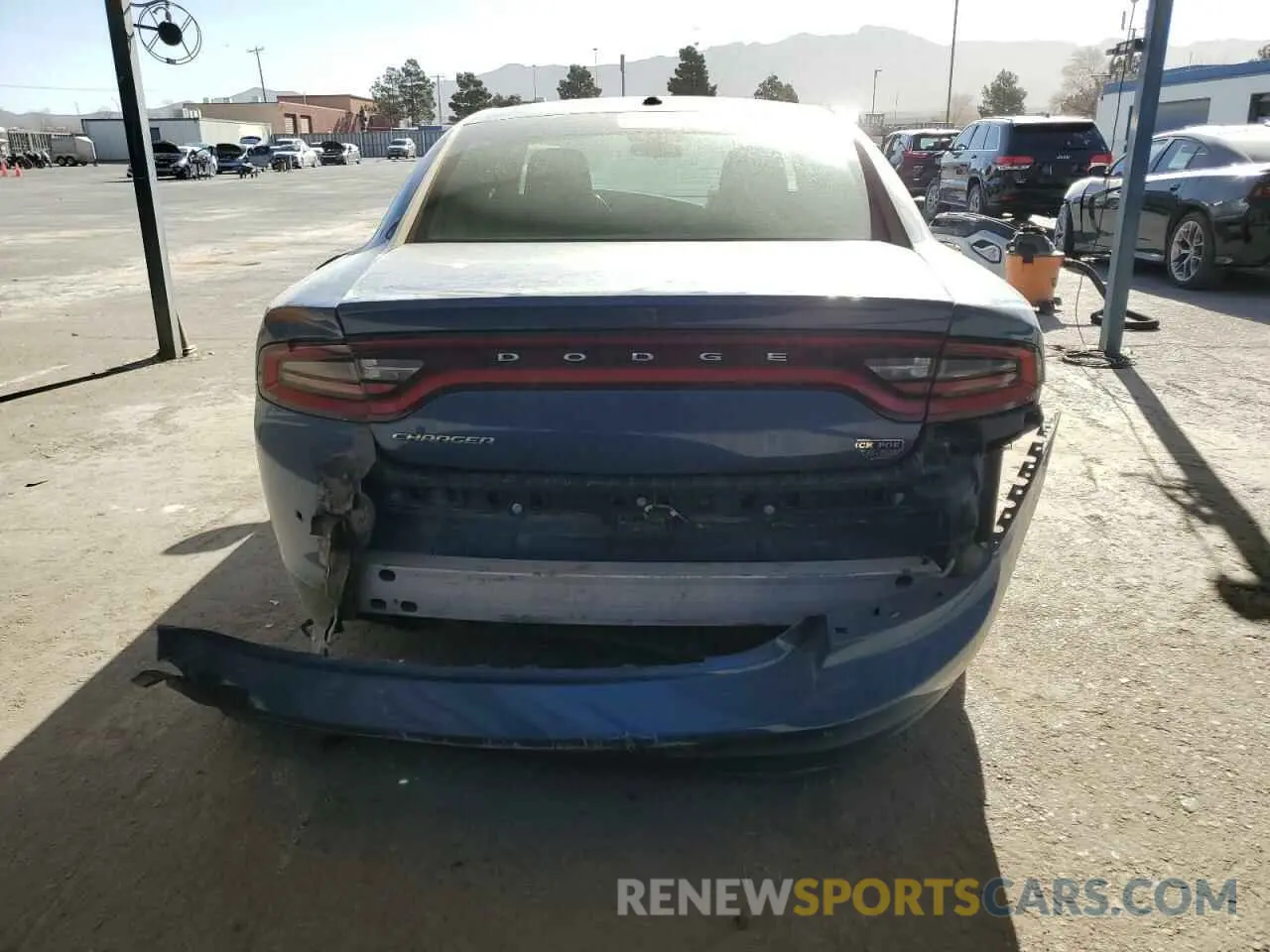 6 fotografías del automóvil dañado 2C3CDXBG4MH679698 DODGE CHARGER 2021