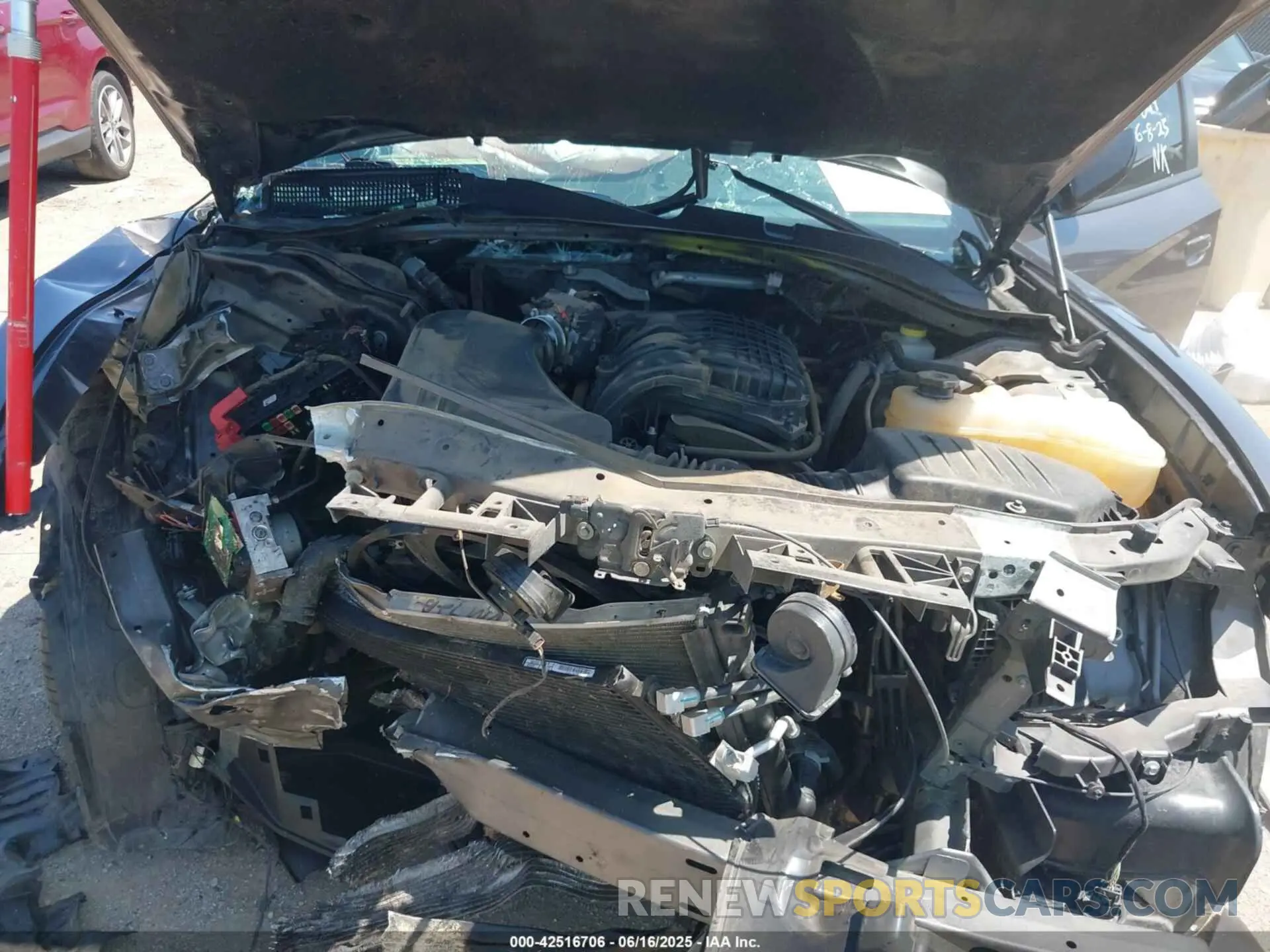 10 fotografías del automóvil dañado 2C3CDXBG5MH562129 DODGE CHARGER 2021