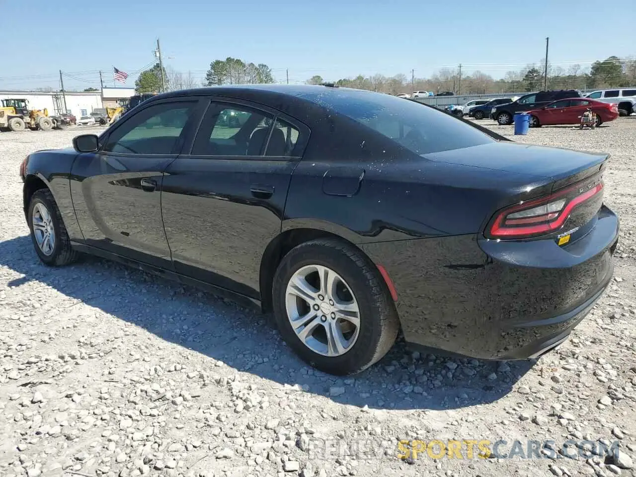 2 fotografías del automóvil dañado 2C3CDXBG5MH642840 DODGE CHARGER 2021