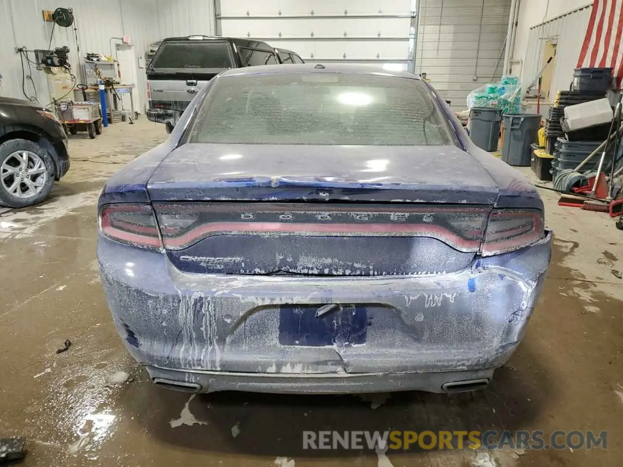 6 fotografías del automóvil dañado 2C3CDXBG6MH518320 DODGE CHARGER 2021