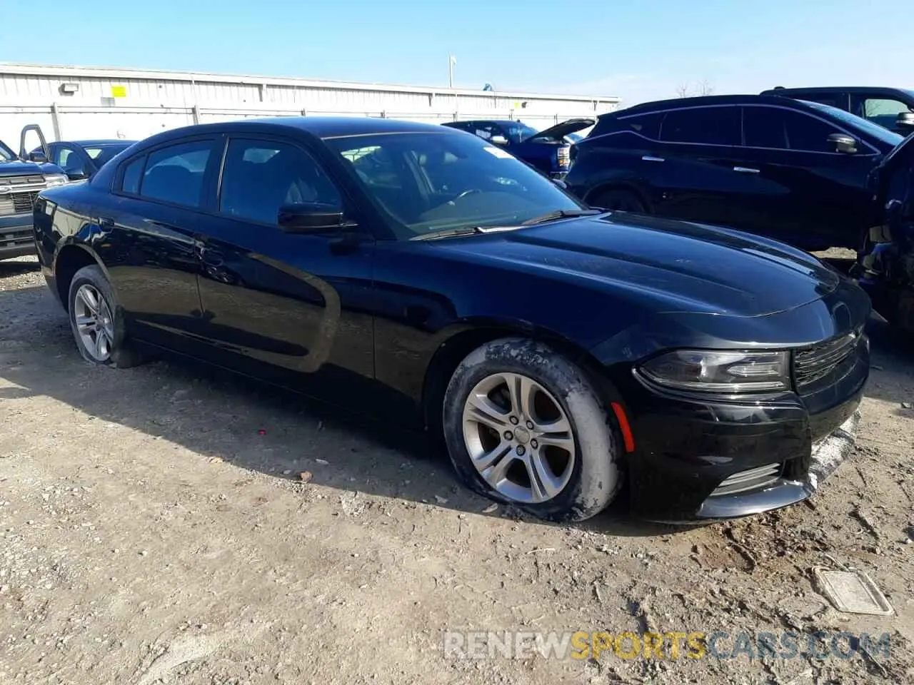 4 fotografías del automóvil dañado 2C3CDXBG6MH616652 DODGE CHARGER 2021