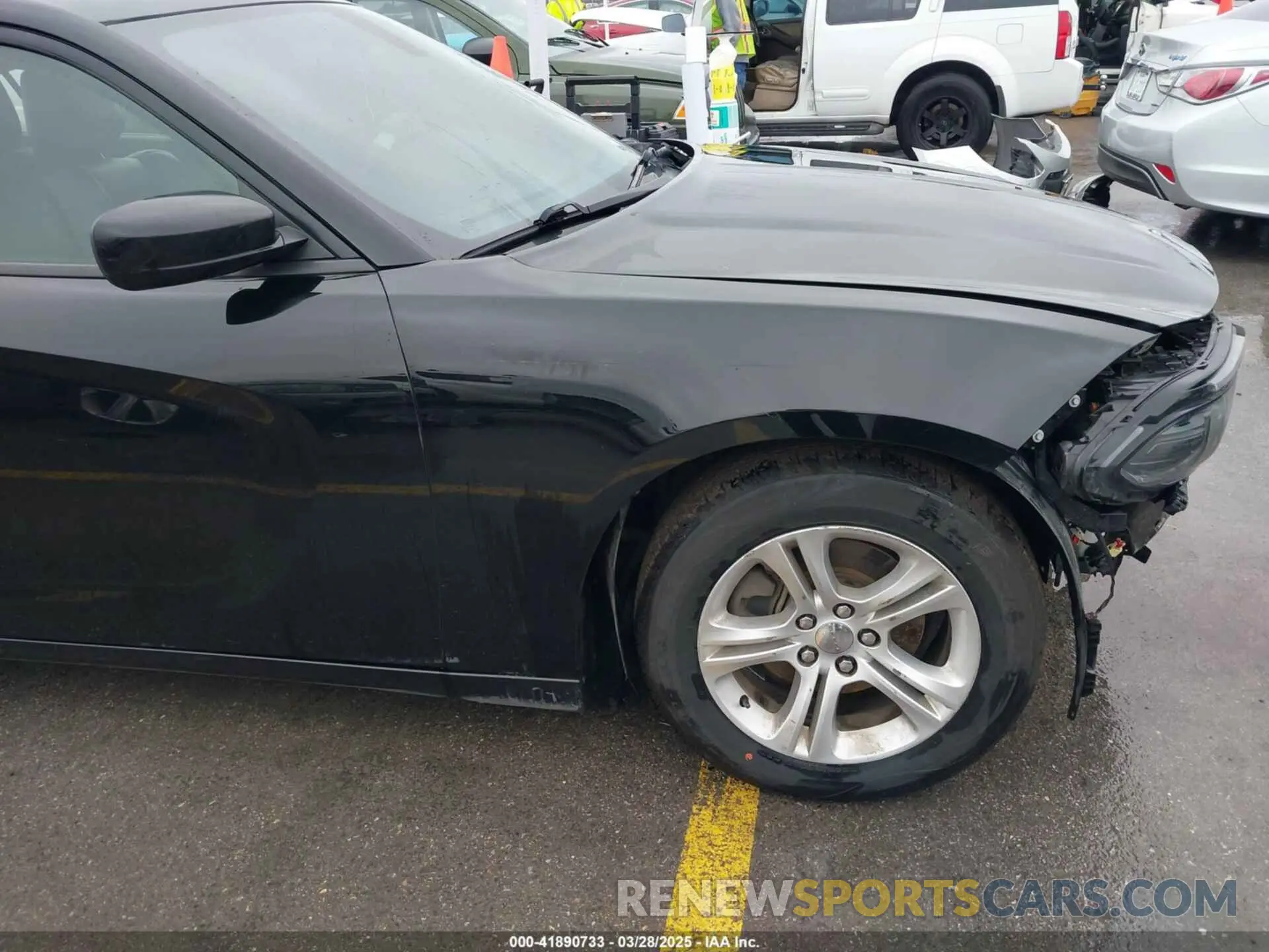 19 fotografías del automóvil dañado 2C3CDXBG7MH503597 DODGE CHARGER 2021