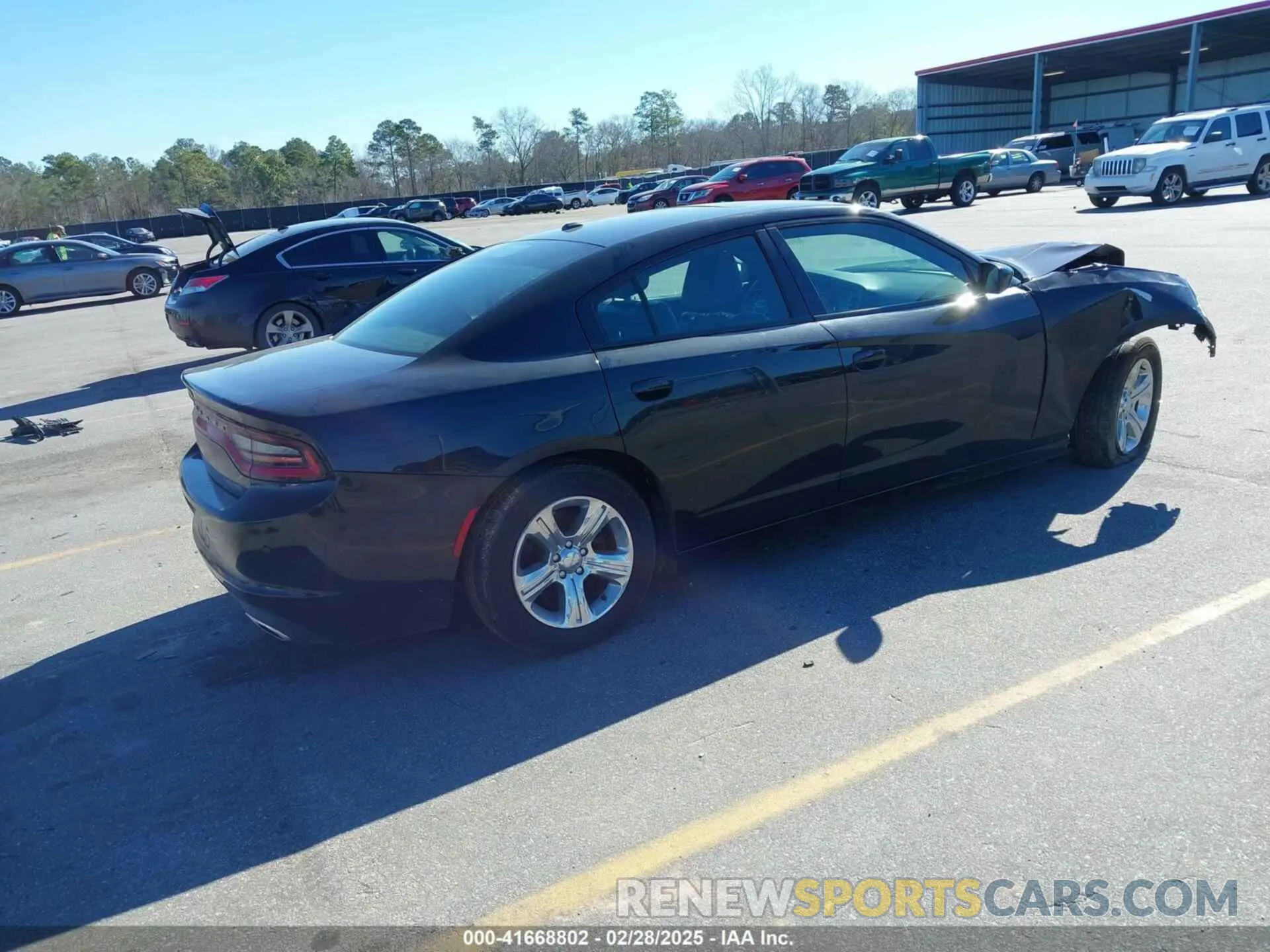 4 fotografías del automóvil dañado 2C3CDXBG7MH510906 DODGE CHARGER 2021