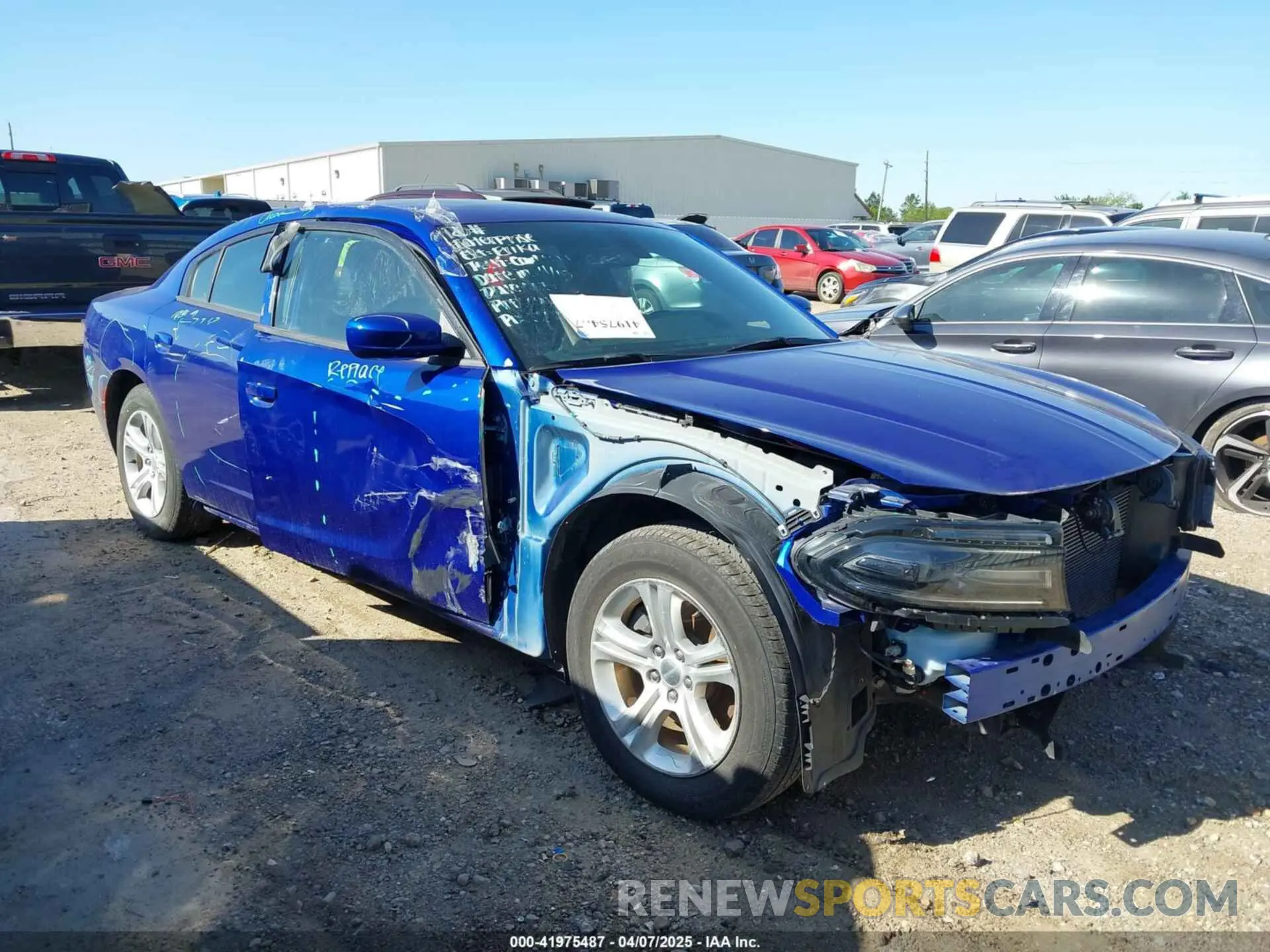 1 fotografías del automóvil dañado 2C3CDXBG7MH511165 DODGE CHARGER 2021