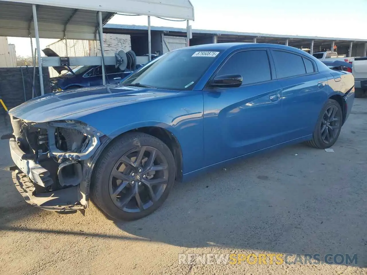 1 fotografías del automóvil dañado 2C3CDXBG7MH512669 DODGE CHARGER 2021
