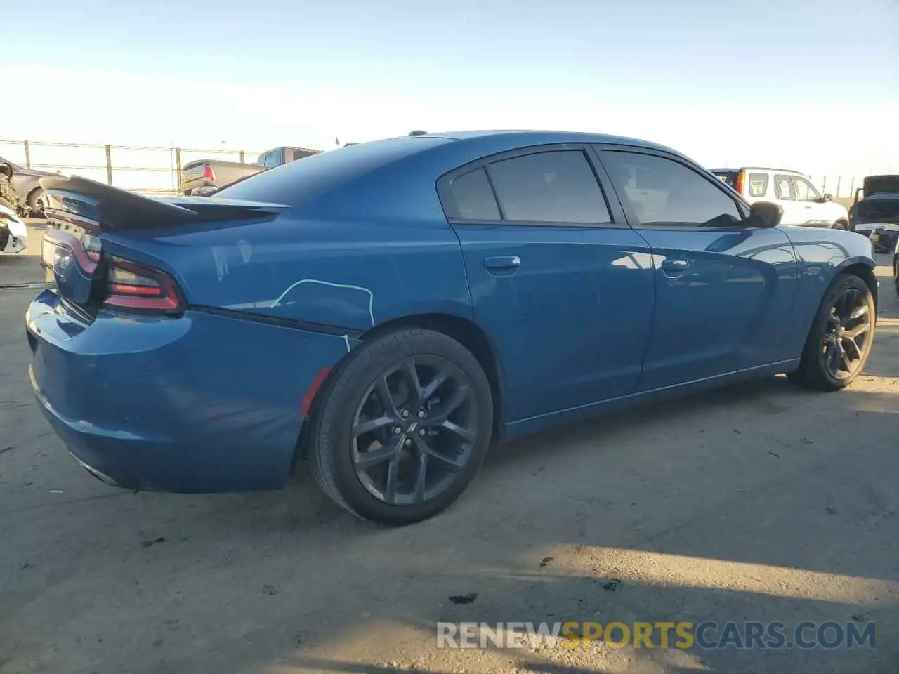 3 fotografías del automóvil dañado 2C3CDXBG7MH512669 DODGE CHARGER 2021