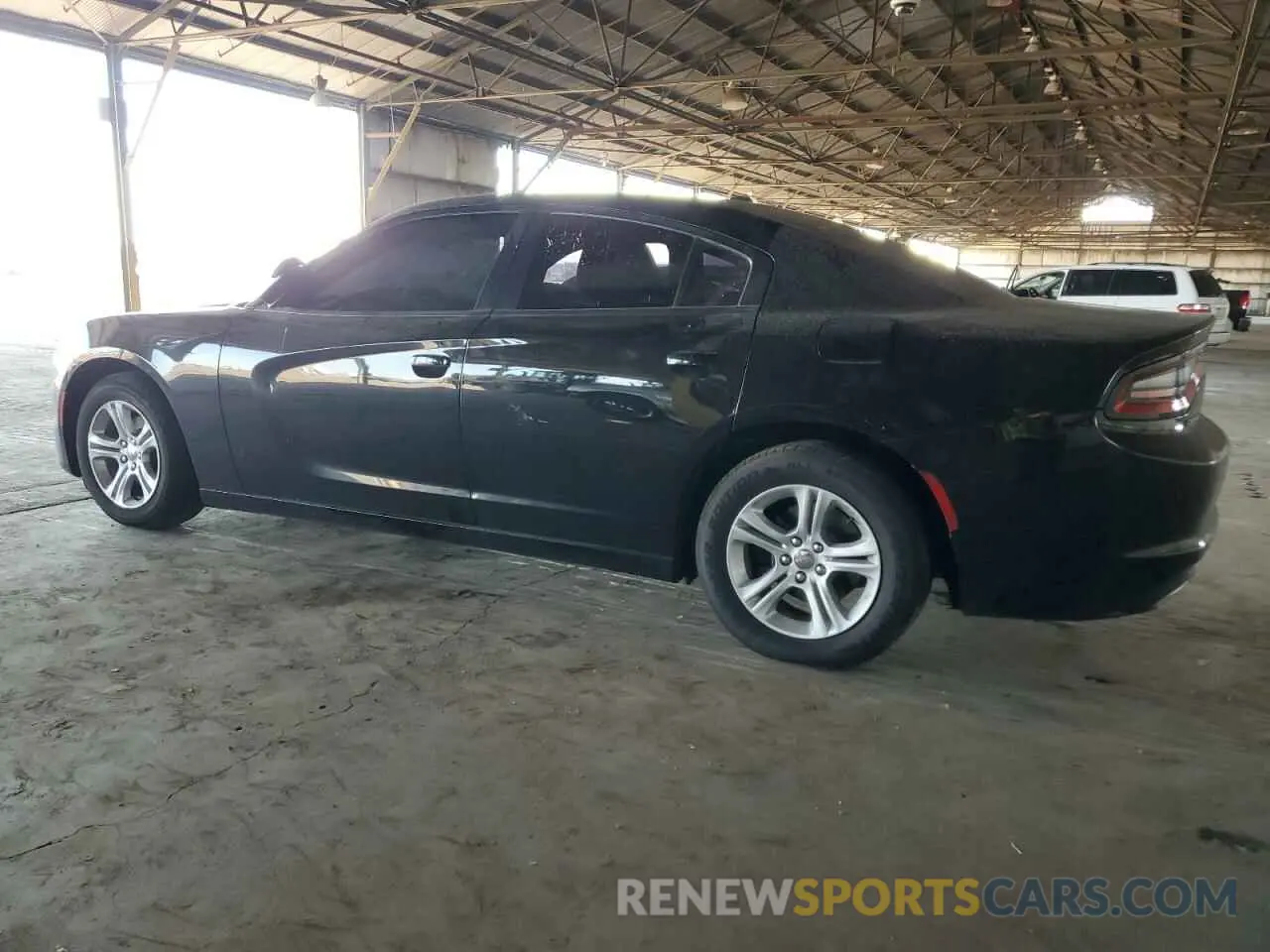 2 fotografías del automóvil dañado 2C3CDXBG7MH531464 DODGE CHARGER 2021