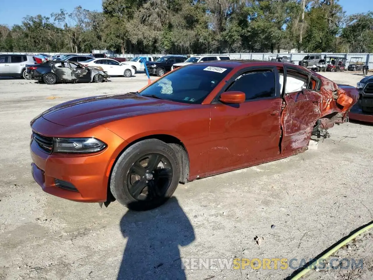1 fotografías del automóvil dañado 2C3CDXBG7MH642712 DODGE CHARGER 2021