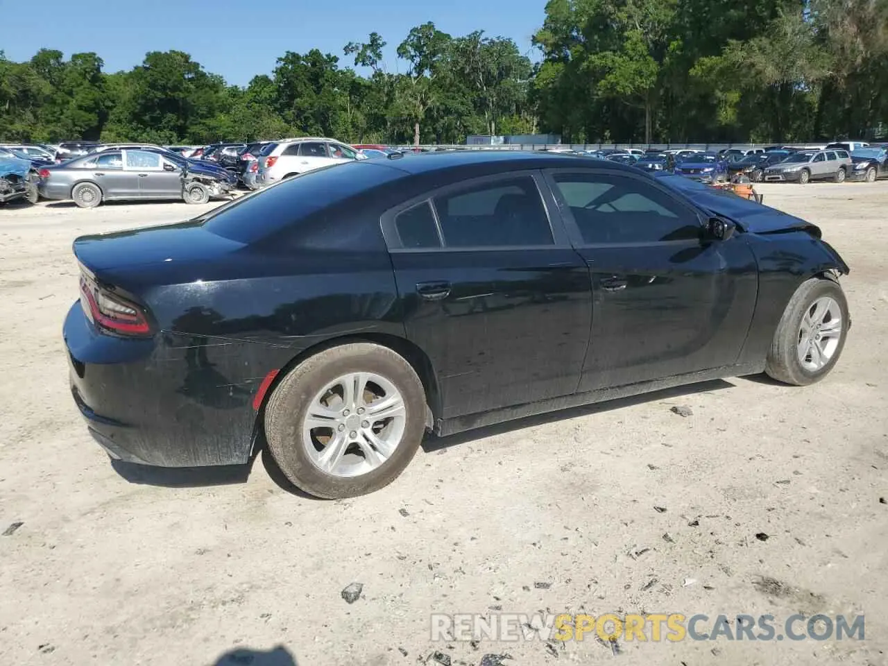 3 fotografías del automóvil dañado 2C3CDXBG7MH646629 DODGE CHARGER 2021
