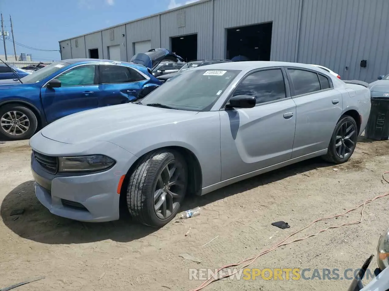 1 fotografías del automóvil dañado 2C3CDXBG8MH621724 DODGE CHARGER 2021