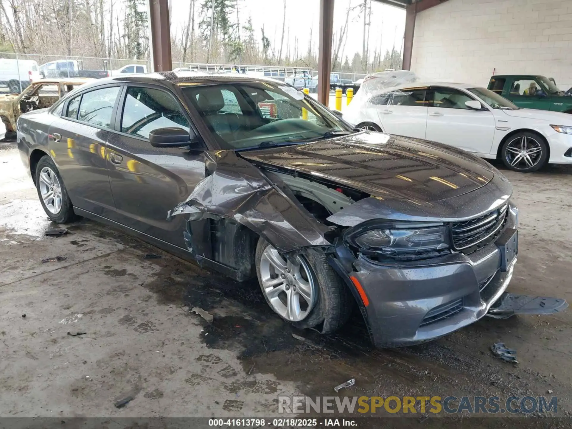 1 fotografías del automóvil dañado 2C3CDXBG8MH624946 DODGE CHARGER 2021