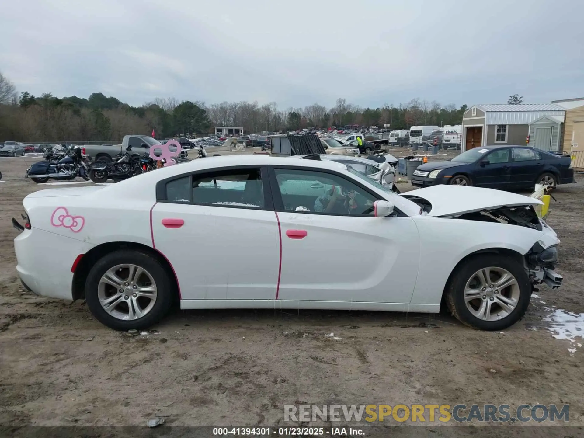 13 fotografías del automóvil dañado 2C3CDXBG9MH535175 DODGE CHARGER 2021