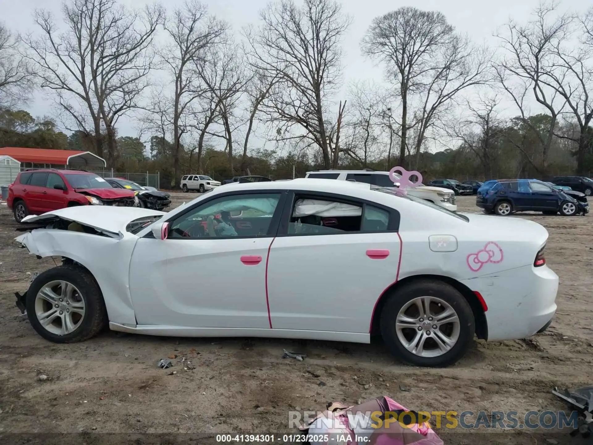 14 fotografías del automóvil dañado 2C3CDXBG9MH535175 DODGE CHARGER 2021
