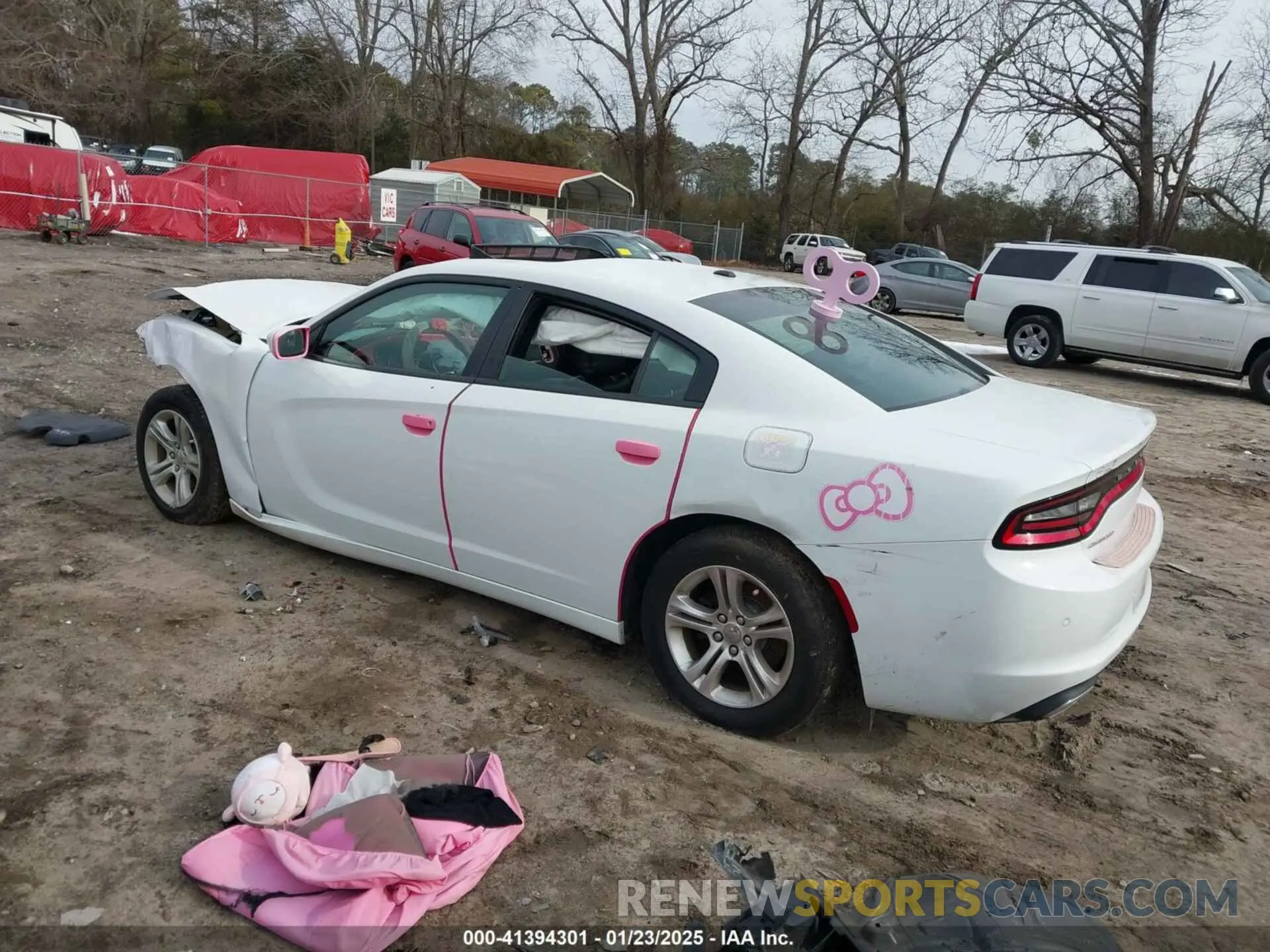 3 fotografías del automóvil dañado 2C3CDXBG9MH535175 DODGE CHARGER 2021