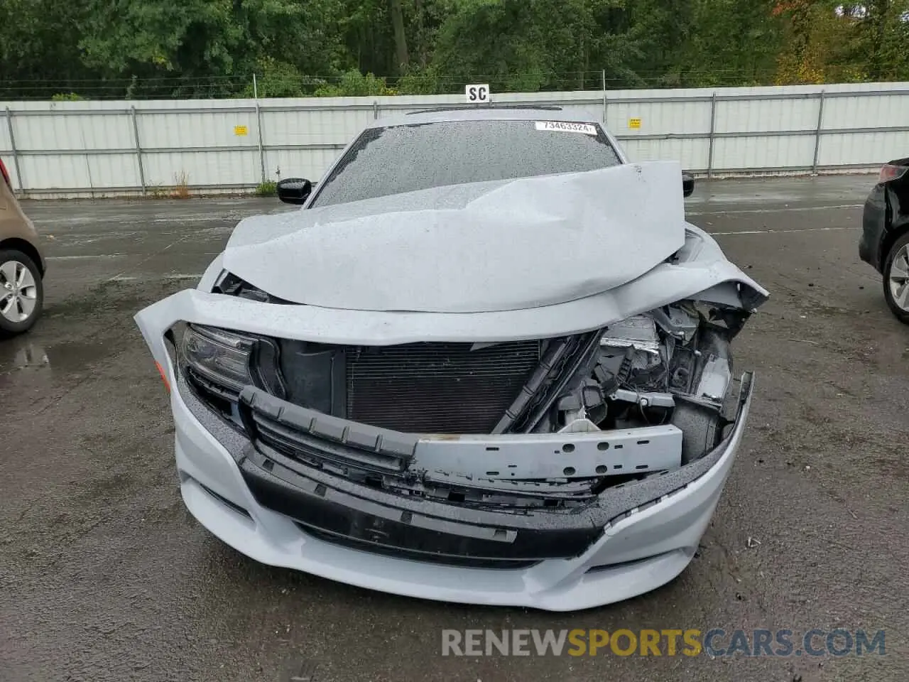 5 fotografías del automóvil dañado 2C3CDXBG9MH633946 DODGE CHARGER 2021