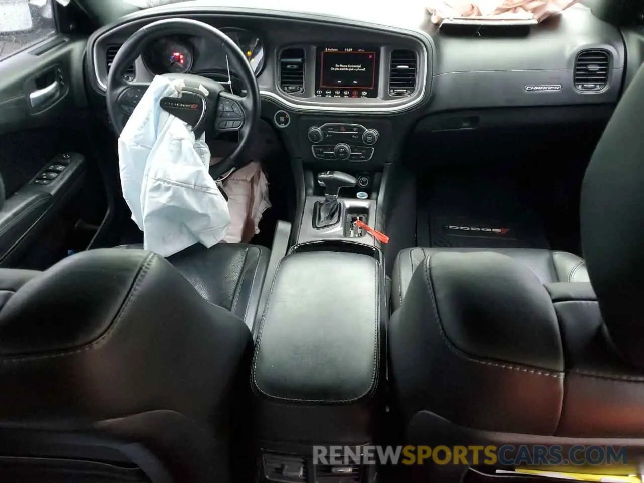 8 fotografías del automóvil dañado 2C3CDXBG9MH633946 DODGE CHARGER 2021