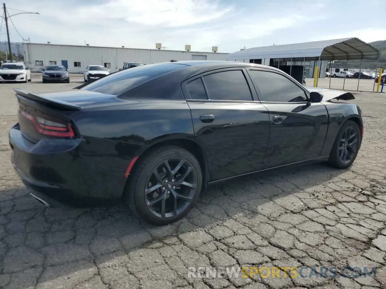 3 fotografías del automóvil dañado 2C3CDXBG9MH682354 DODGE CHARGER 2021