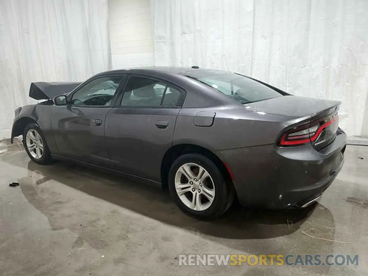 2 fotografías del automóvil dañado 2C3CDXBGXMH511144 DODGE CHARGER 2021