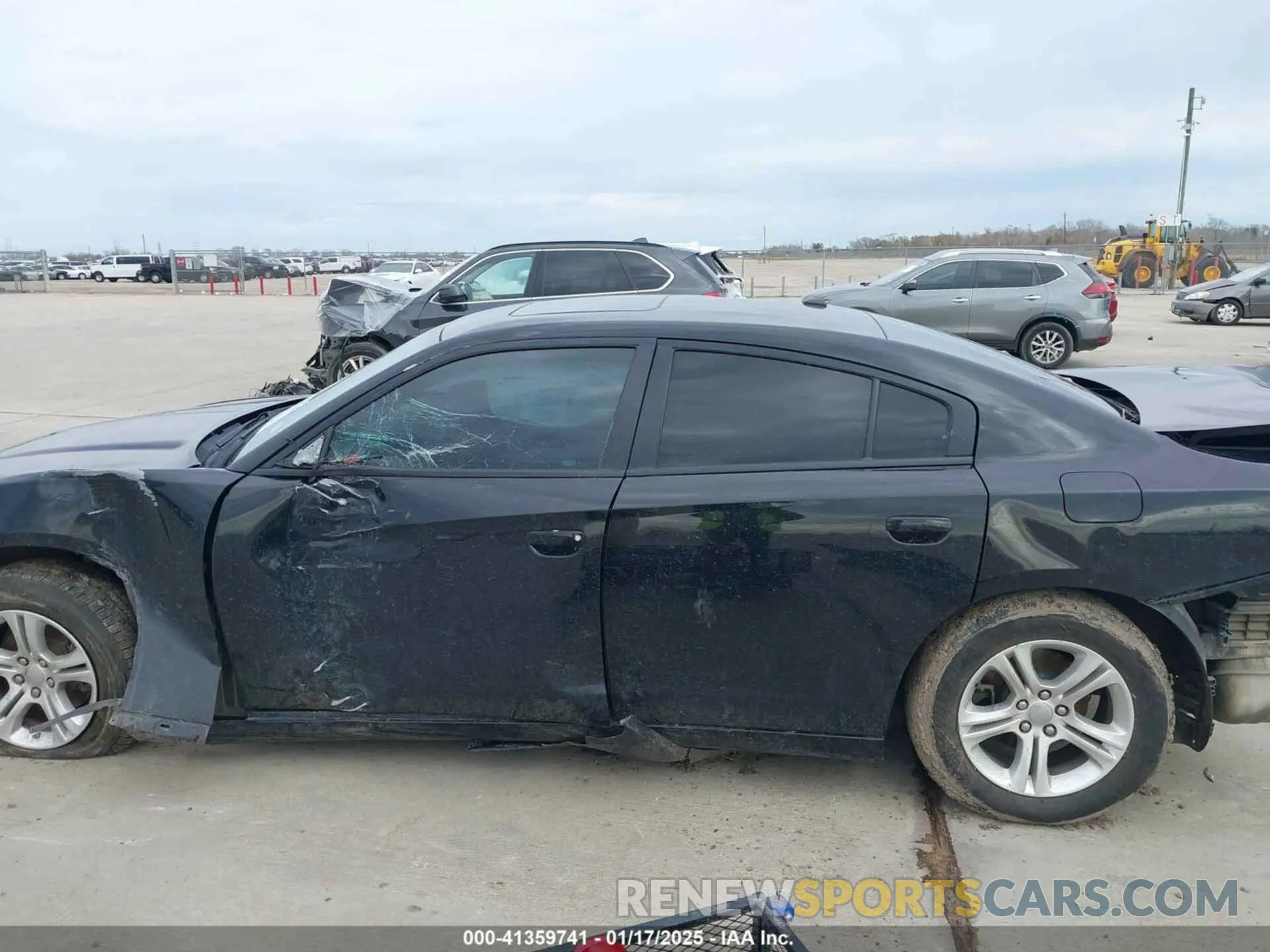 14 fotografías del automóvil dañado 2C3CDXBGXMH539560 DODGE CHARGER 2021
