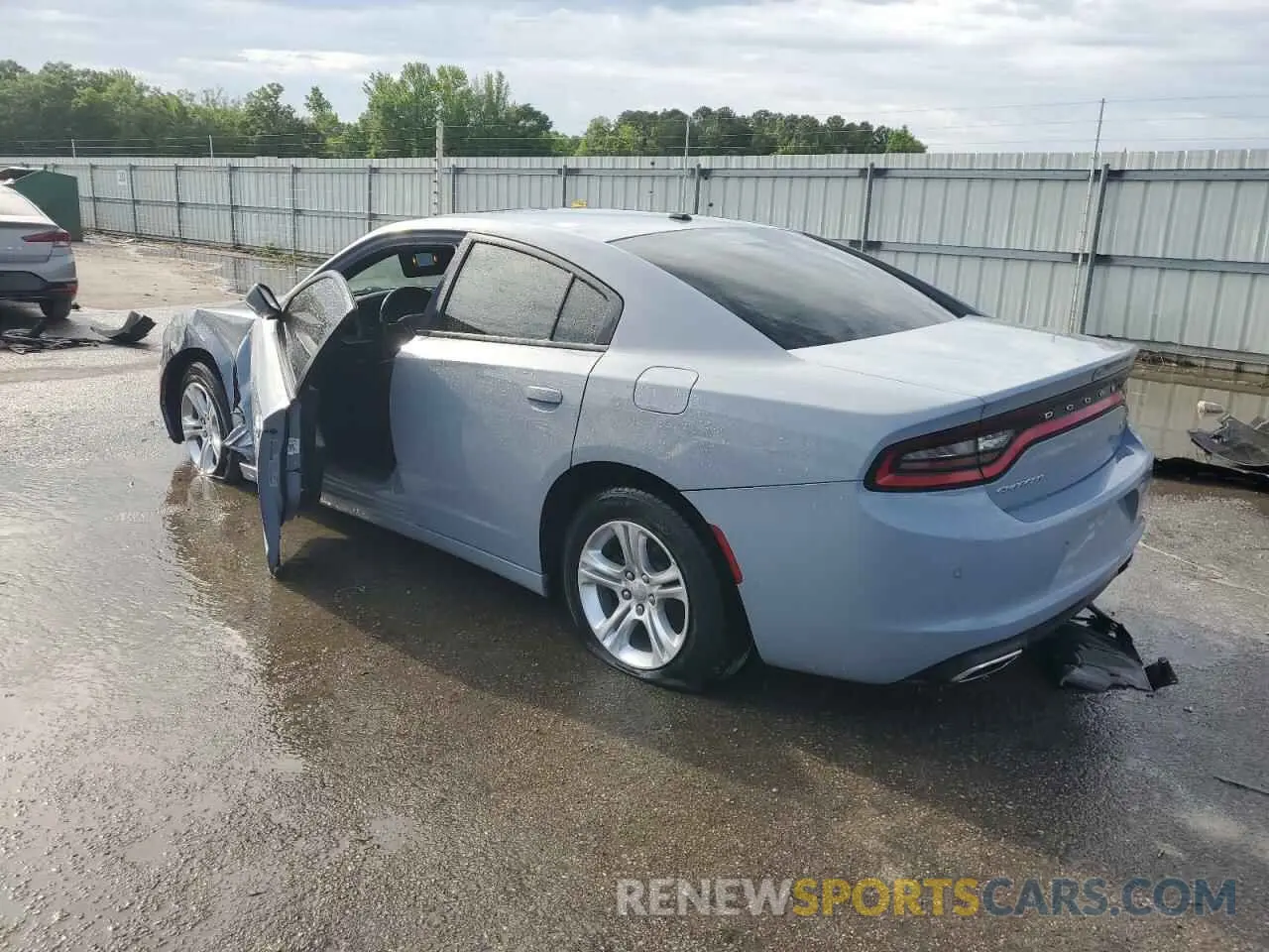 2 fotografías del automóvil dañado 2C3CDXBGXMH548095 DODGE CHARGER 2021