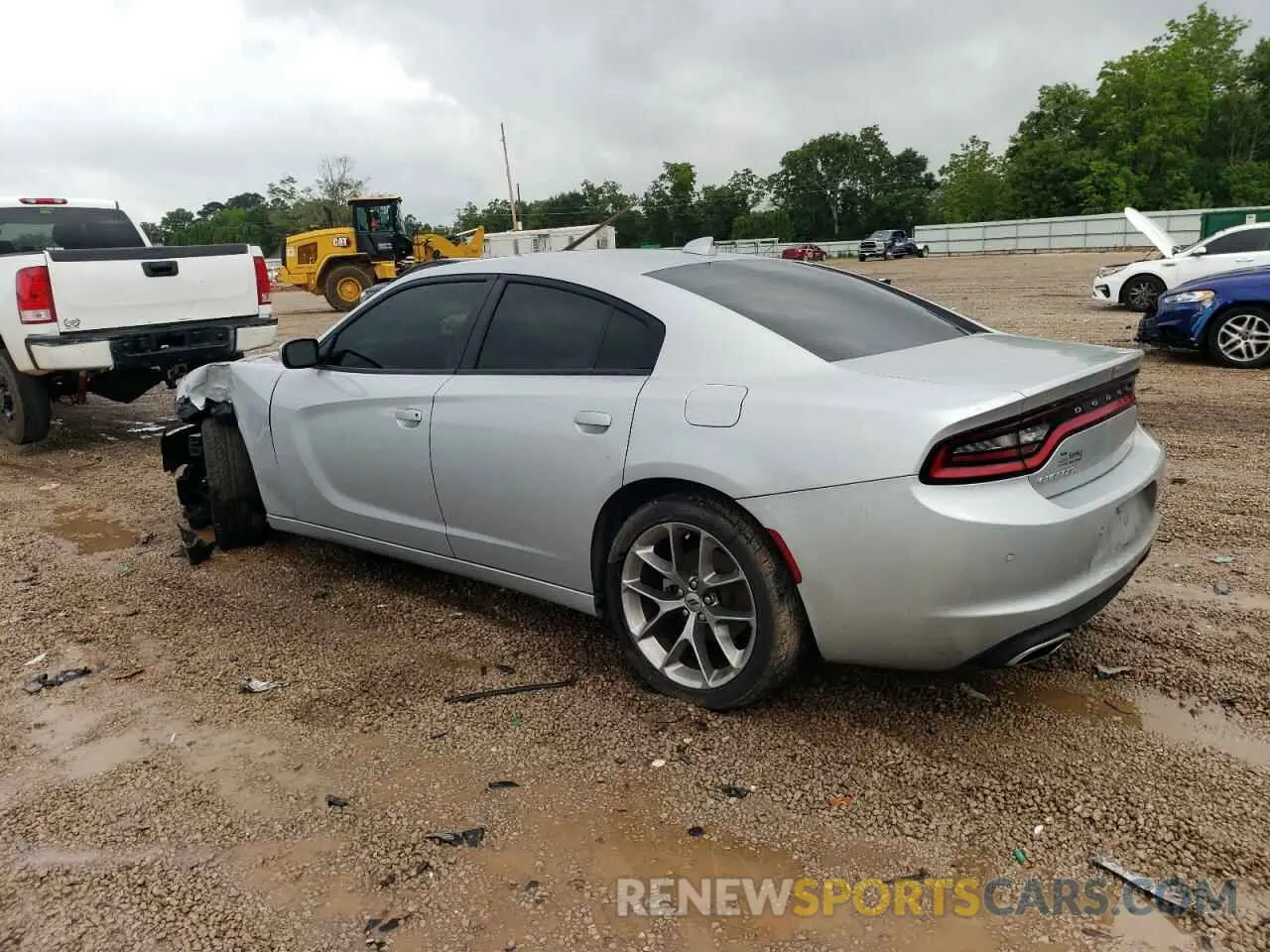 2 fotografías del automóvil dañado 2C3CDXBGXMH668852 DODGE CHARGER 2021