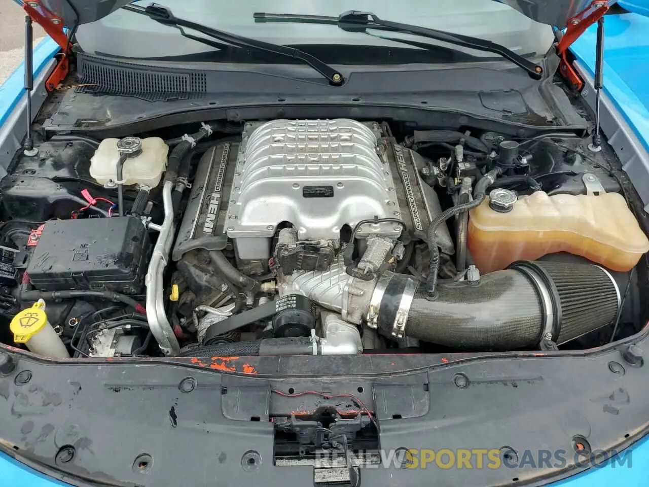 11 fotografías del automóvil dañado 2C3CDXBGXXH673272 DODGE CHARGER 2021