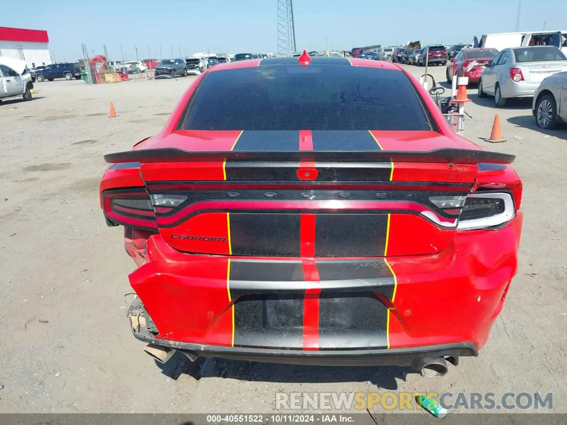 20 fotografías del automóvil dañado 2C3CDXCT0MH575351 DODGE CHARGER 2021