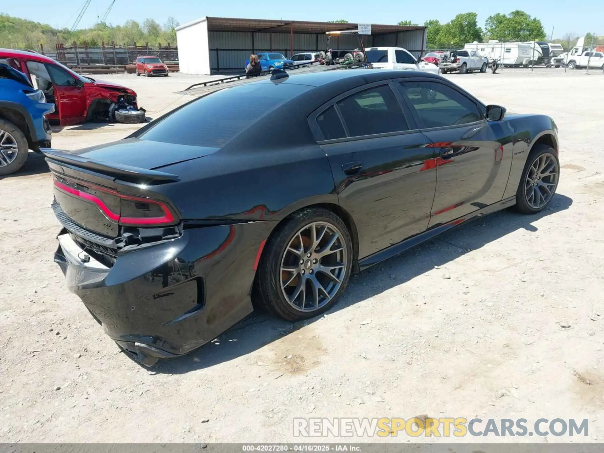 4 fotografías del automóvil dañado 2C3CDXCT0MH616786 DODGE CHARGER 2021