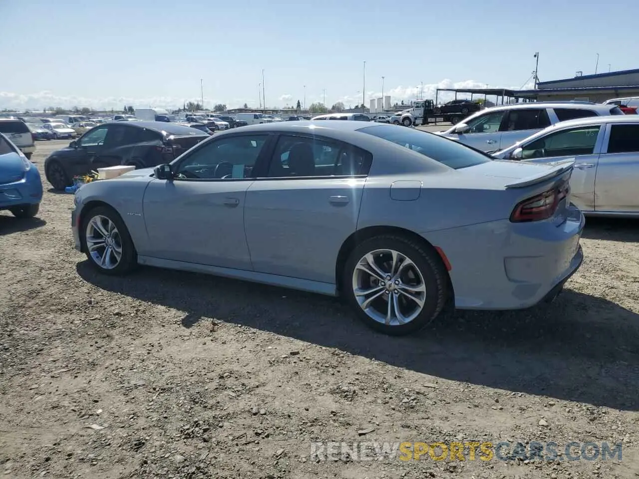 2 fotografías del automóvil dañado 2C3CDXCT0MH655944 DODGE CHARGER 2021