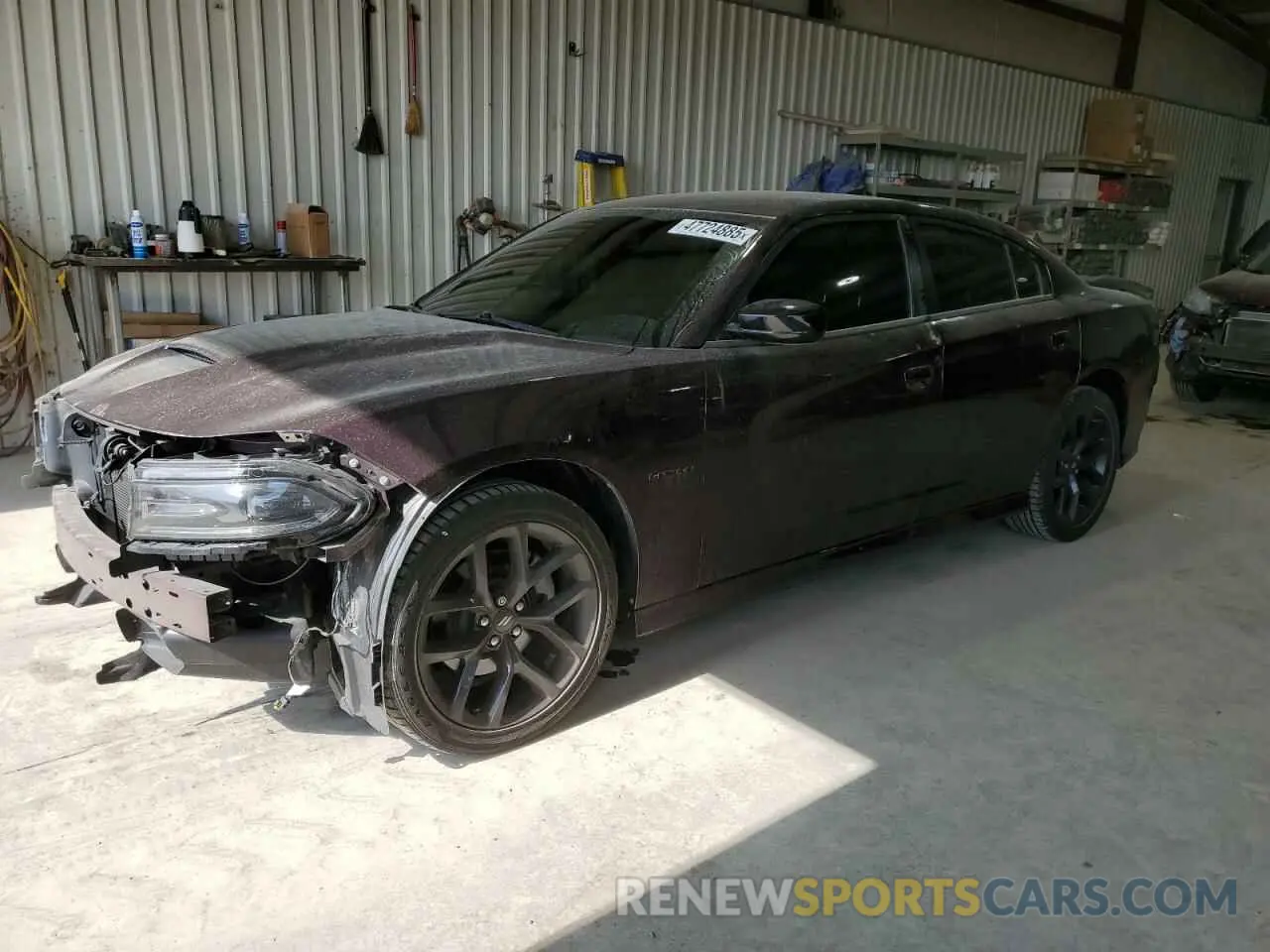 1 fotografías del automóvil dañado 2C3CDXCT0MH668760 DODGE CHARGER 2021