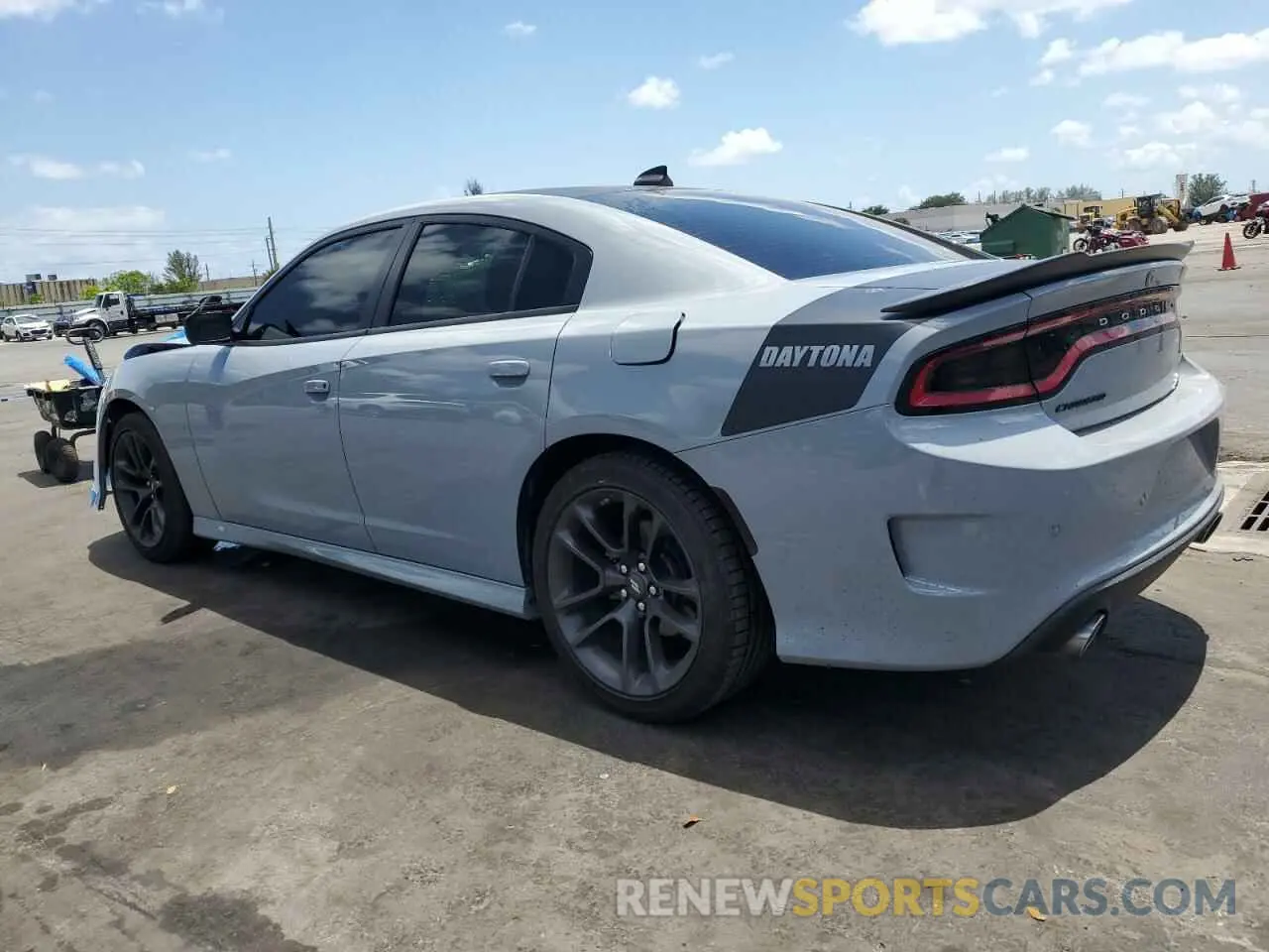 2 fotografías del automóvil dañado 2C3CDXCT0MH674820 DODGE CHARGER 2021