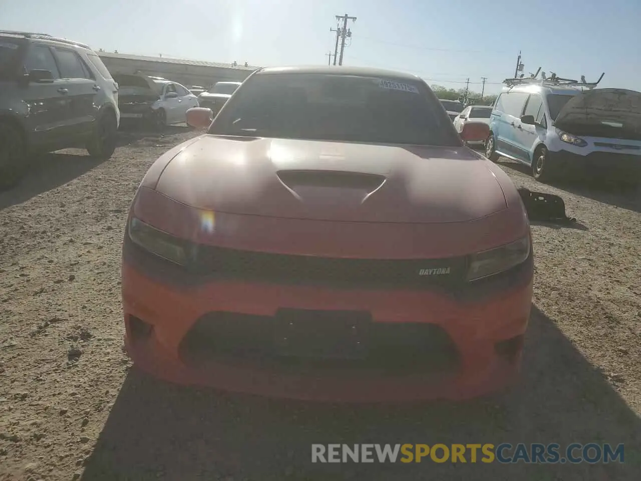 5 fotografías del automóvil dañado 2C3CDXCT1MH506720 DODGE CHARGER 2021